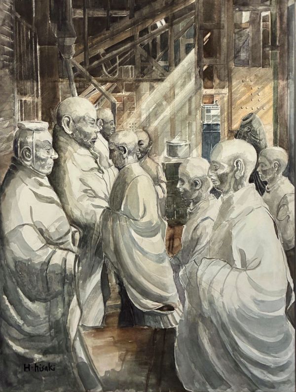 第74回 光陽展　久木　ひろ美（ヒサキヒロミ）祈り 水　F50